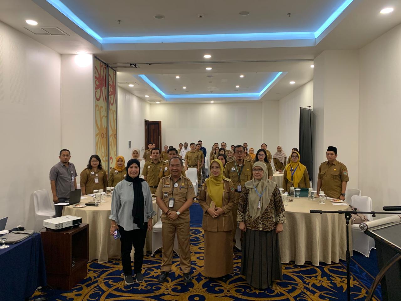 Asisten Adum Sunarti Buka Kick-Off Meeting dan Bimtek Penyusunan Rencana Aksi Adaptasi Perubahan Iklim