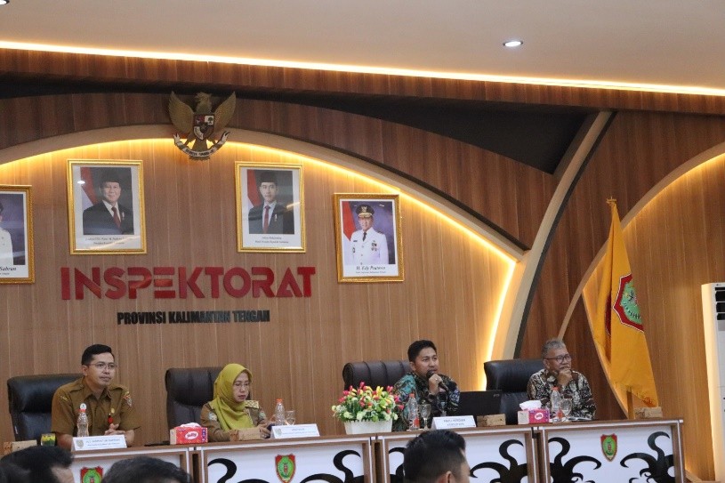 Pemprov Kalteng Sambut Baik dan Apresiasi Upaya yang Telah Dilakukan Pihak KPK RI Guna Mengoptimalkan Pelaksanaan SPI