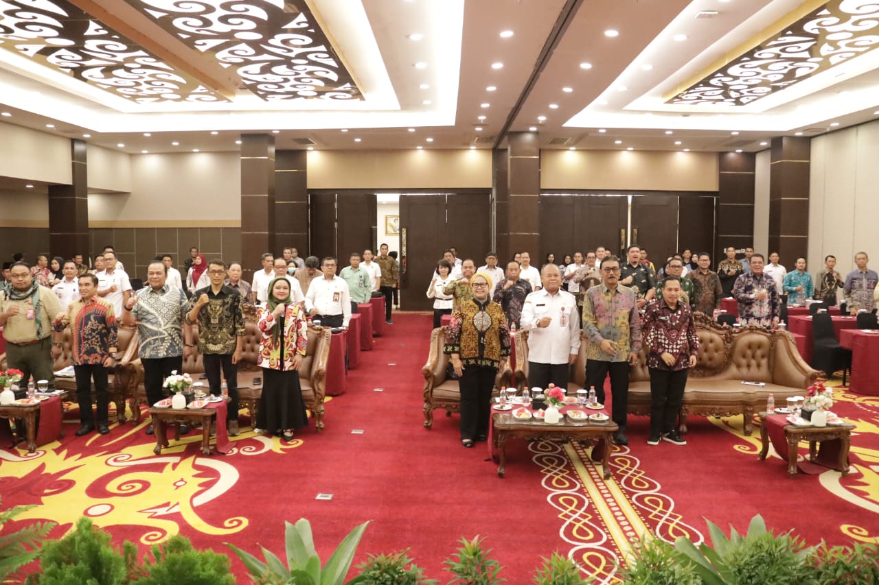 Plh. Asisten Pemkesra Maskur Hadiri Rakor Penyelenggaraan Reforma Agraria