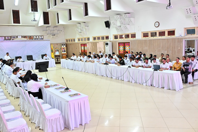 Bappedalitbang Prov. Kalteng Laksanakan Evaluasi Rancangan Peraturan Daerah RPJPD Kabupaten Murung Raya