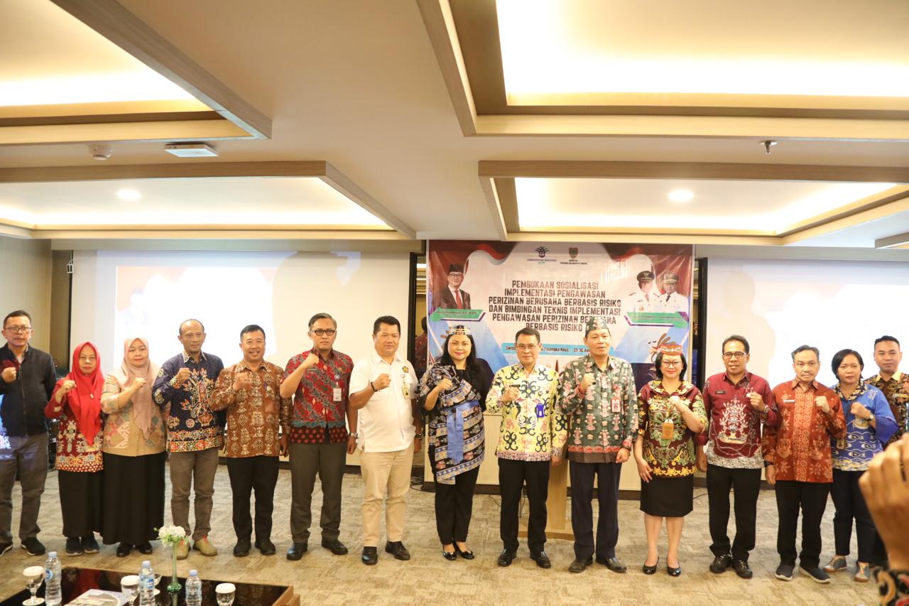 Sahli Yuas Elko Buka Sosialisasi dan Bimbingan Teknis Implementasi Pengawasan Perizinan Berusaha Berbasis Risiko