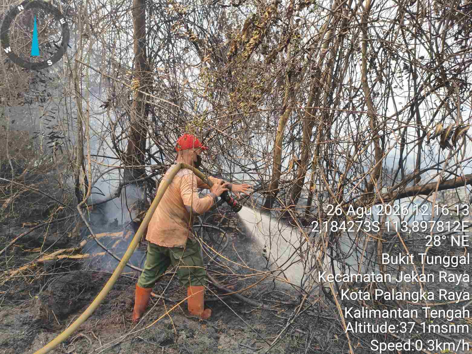 Pemprov Kalteng Perkuat Operasi Terpadu Darat dan Udara Tangani Karhutla