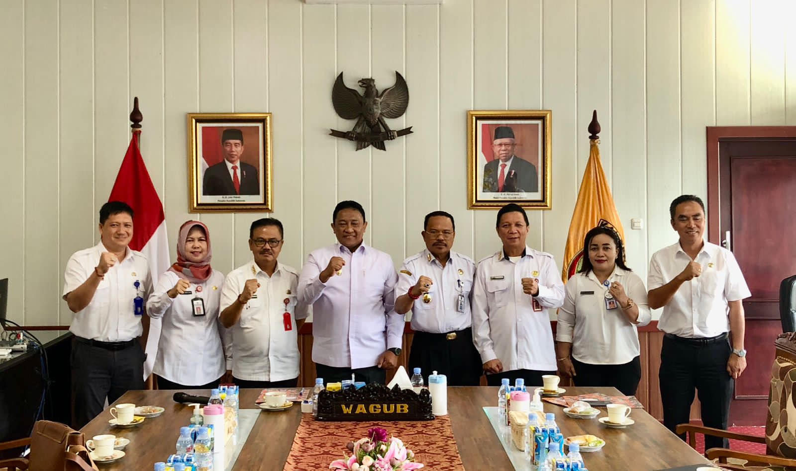 Wagub Kalteng Edy Pratowo Lakukan Penyerahan Surat Perintah Pelaksana Harian