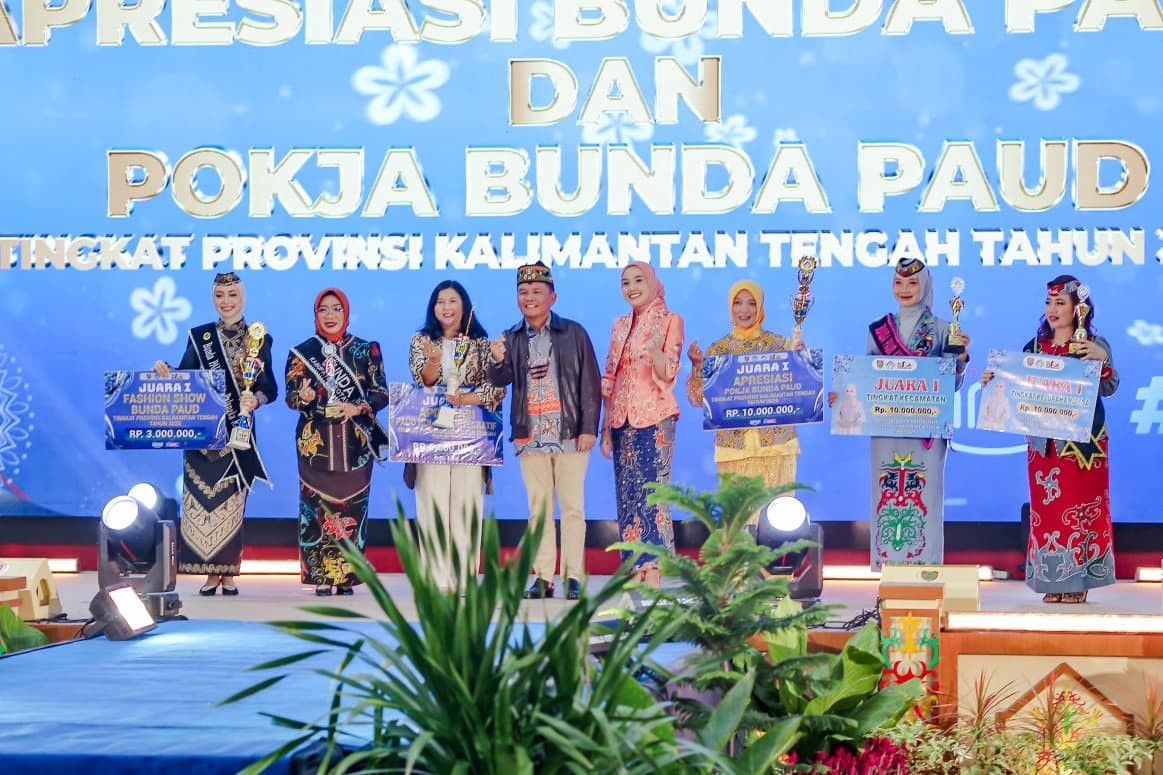 Gubernur Kalteng Agustiar Sabran Tutup Kegiatan Apresiasi Bunda PAUD Tingkat Provinsi Kalteng Tahun 2025