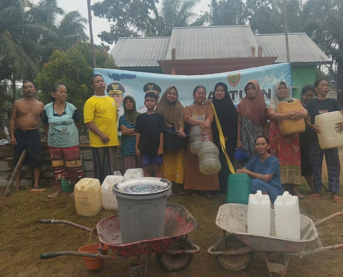 185.100 Liter Air Bersih Disalurkan kepada Masyarakat di 11 Kabupaten se-Kalimantan Tengah