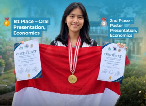 Siswi SMAS Bina Cita Utama Yumanita Athifah Raih Dua Penghargaan pada ICYSS 2026