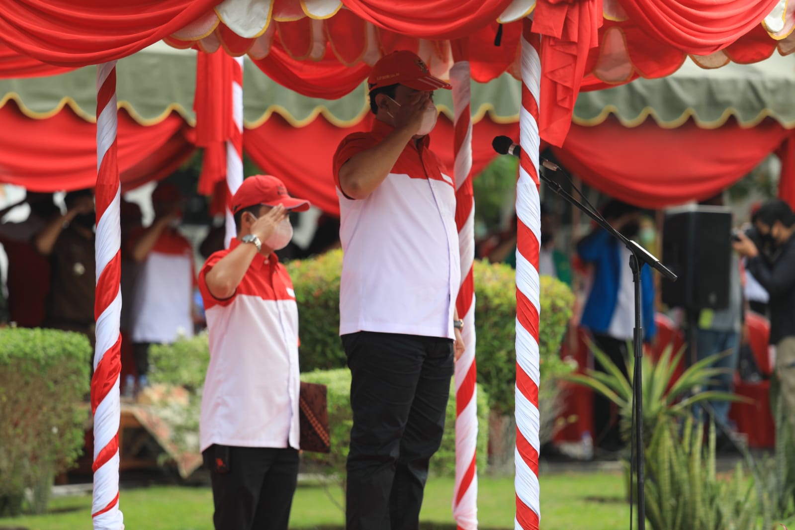 Wagub Kalteng Pimpin Upacara Bendera Peringatan Hari Sumpah Pemuda Ke-93