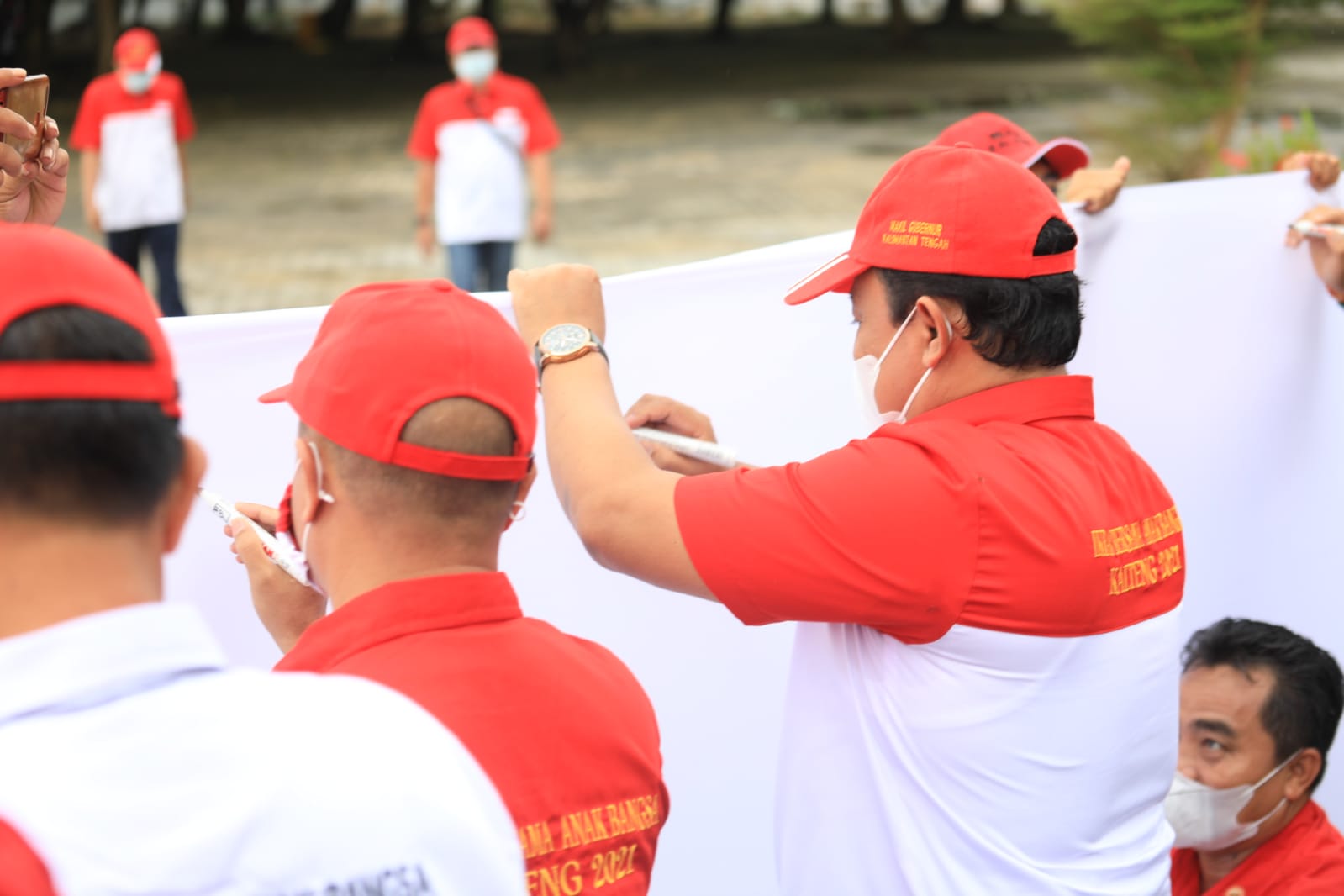 Wagub Kalteng Pimpin Upacara Bendera Peringatan Hari Sumpah Pemuda Ke-93