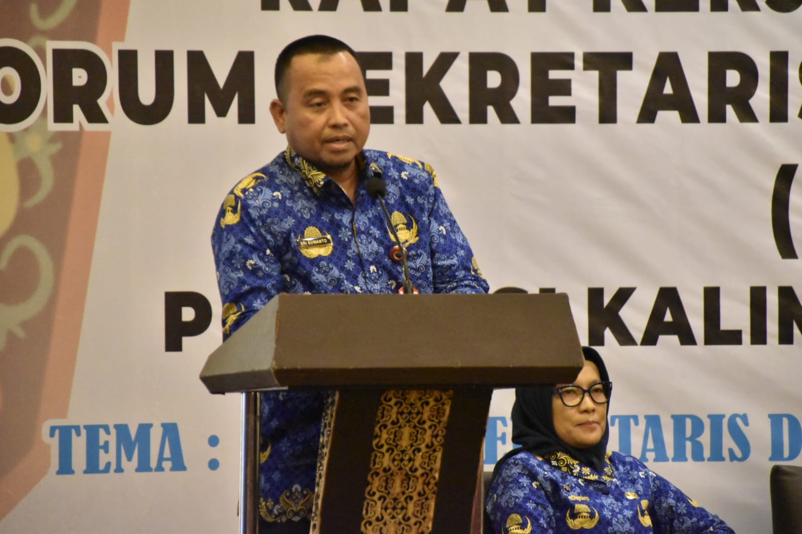 Asisten Adum Hadiri Rapat Komisariat Wilayah Forum Sekretaris Daerah Seluruh Indonesia Prov. Kalteng