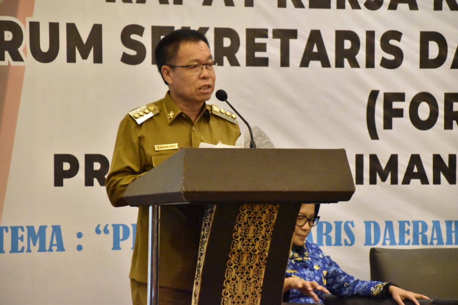 Asisten Adum Hadiri Rapat Komisariat Wilayah Forum Sekretaris Daerah Seluruh Indonesia Prov. Kalteng