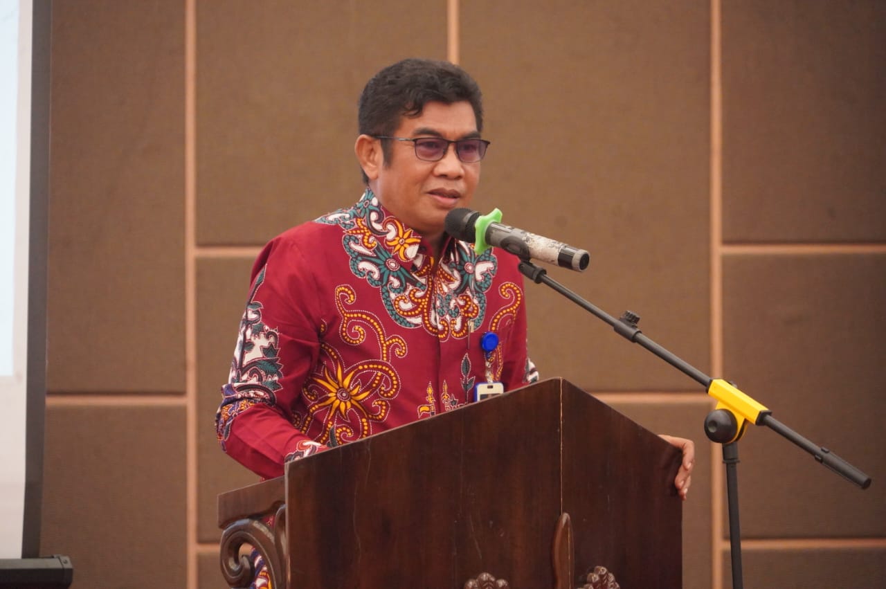 Kadiskominfosantik Prov. Kalteng Agus Siswadi Buka Sosialisasi, Wujudkan Statistik Sektoral dan Satu Data Indonesia Berkualitas