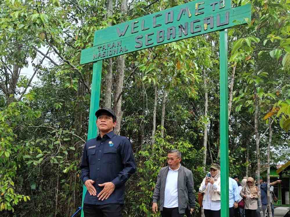 Menteri Lingkungan Hidup dan Kehutanan RI Hanif Faisol Nurofiq Lakukan Kunjungan Kerja ke Kalimantan Tengah