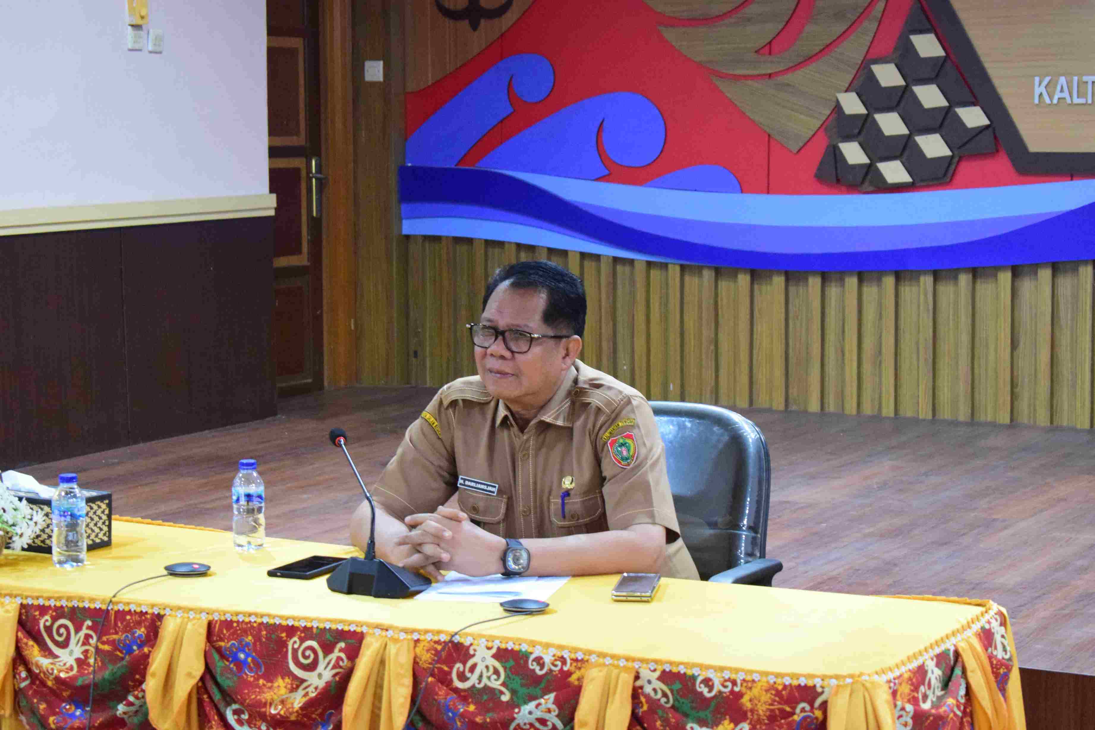 Dislutkan Prov. Kalteng Gelar Rapat Business Matching Pemasaran dan Ekspor Udang Vaname