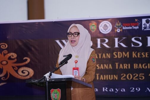 Disbudpar Prov. Kalteng Gelar Workshop Dengan Tema Peningkatan SDM Kesenian Bidang Tari dan Busana Tari
