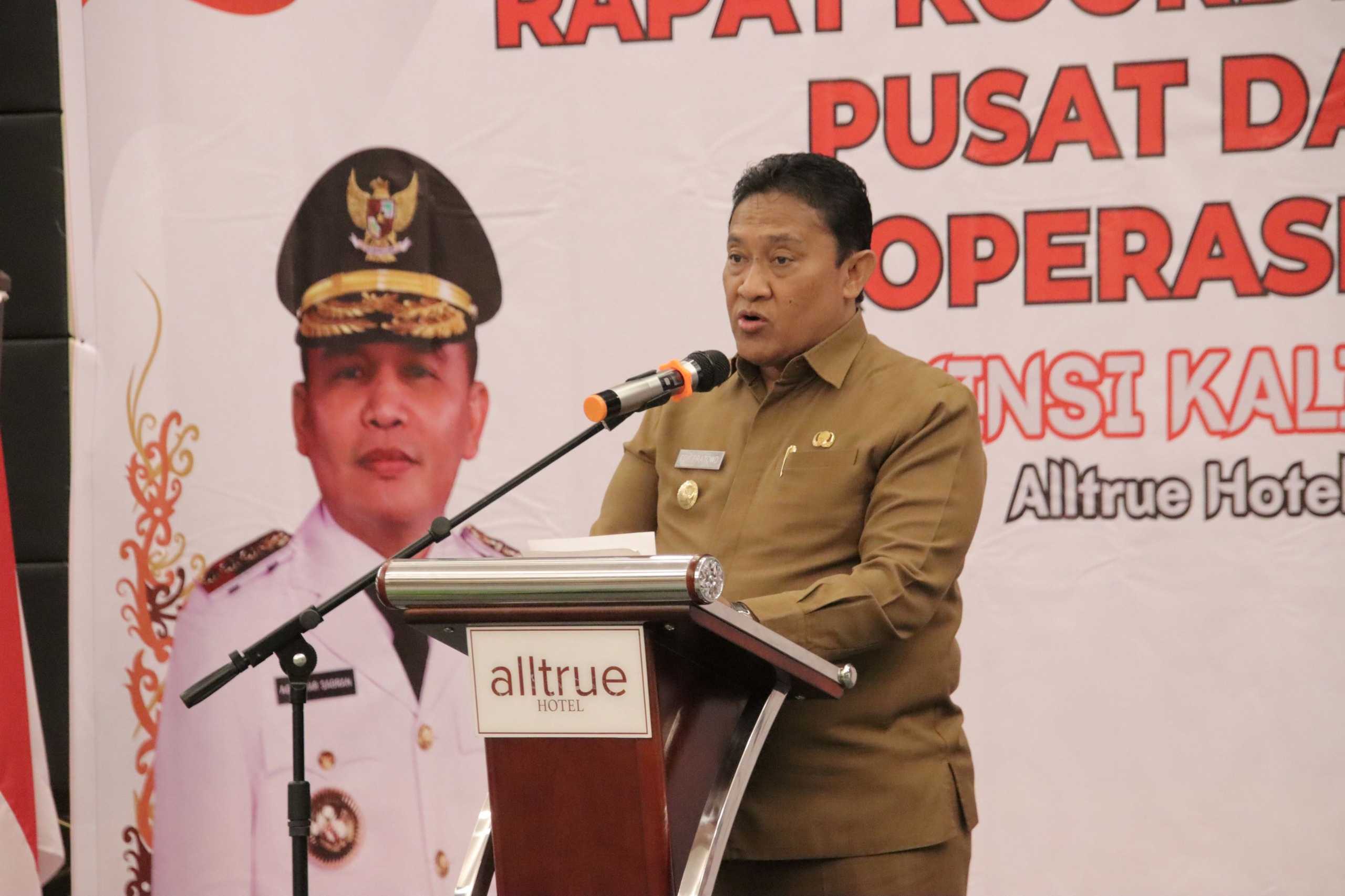 Kadis PMD Prov. Kalteng Hadiri Pembukaan Rakorda Pusat dan Daerah Koperasi Desa Merah Putih Kalteng
