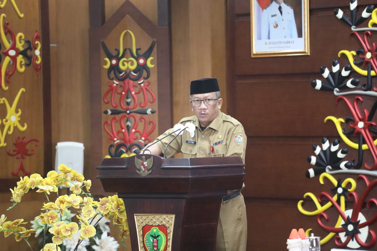 Rakor Persiapan Penyelenggaraan Ibadah  Haji Prov. Kalteng Tahun 1443 H/2022 M