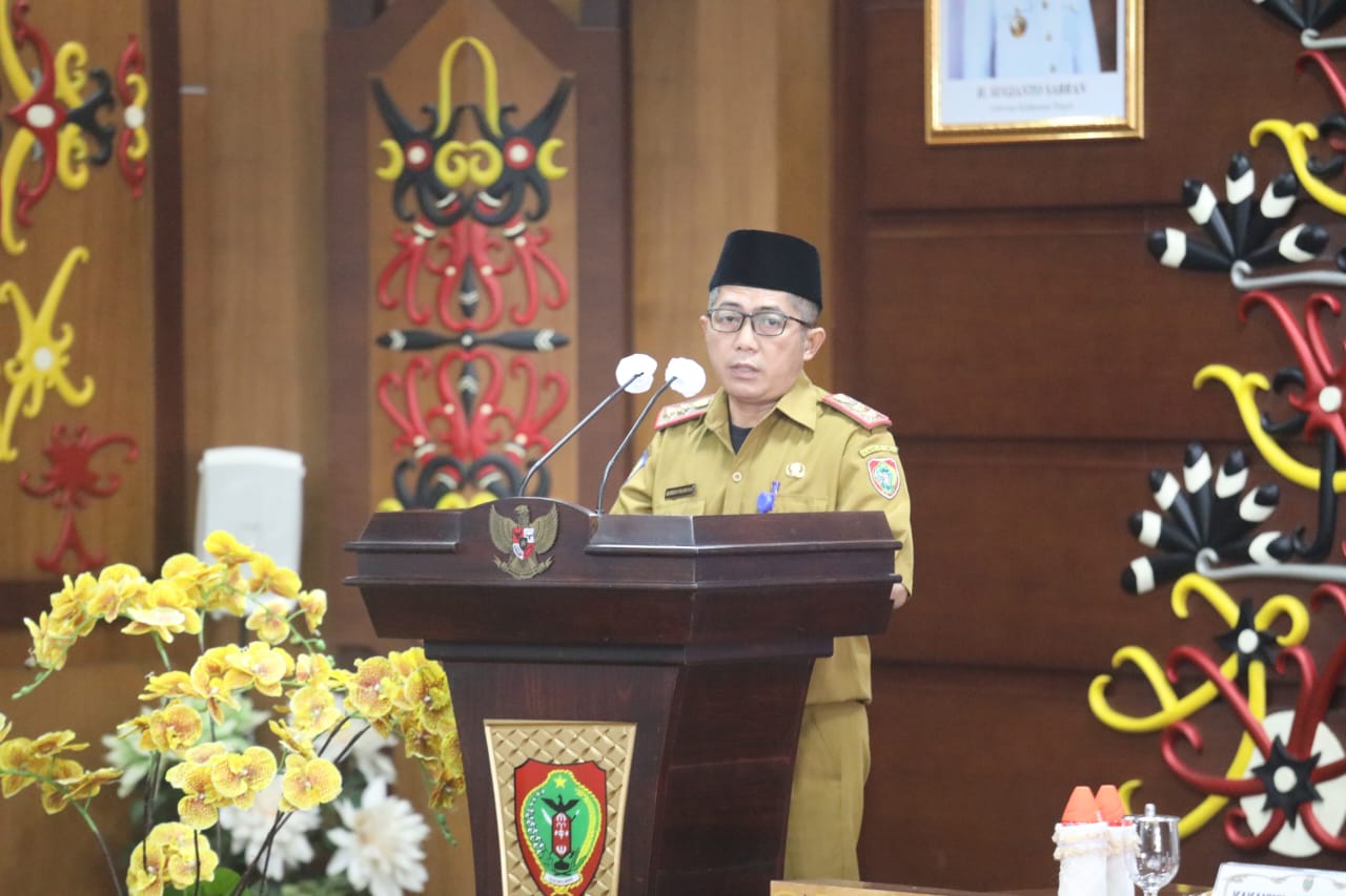 Rakor Persiapan Penyelenggaraan Ibadah  Haji Prov. Kalteng Tahun 1443 H/2022 M