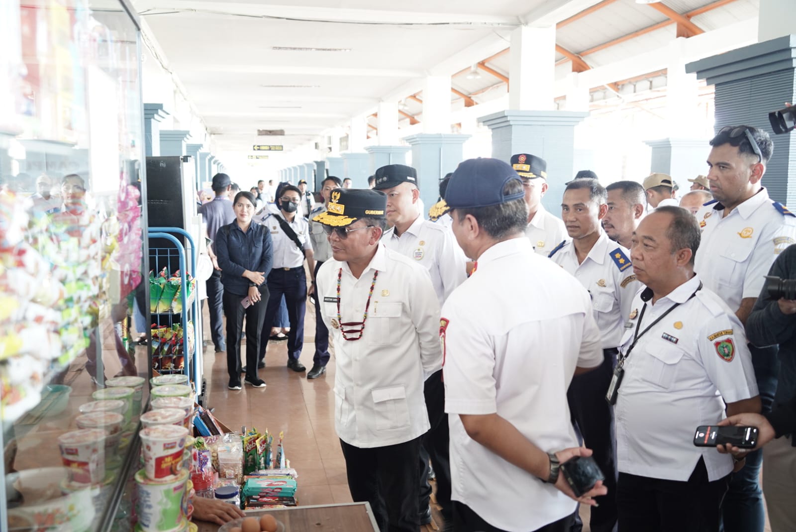 Gubernur Kalteng Agustiar Sabran Lakukan Kunker ke Terminal Bus AKAP W.A Gara