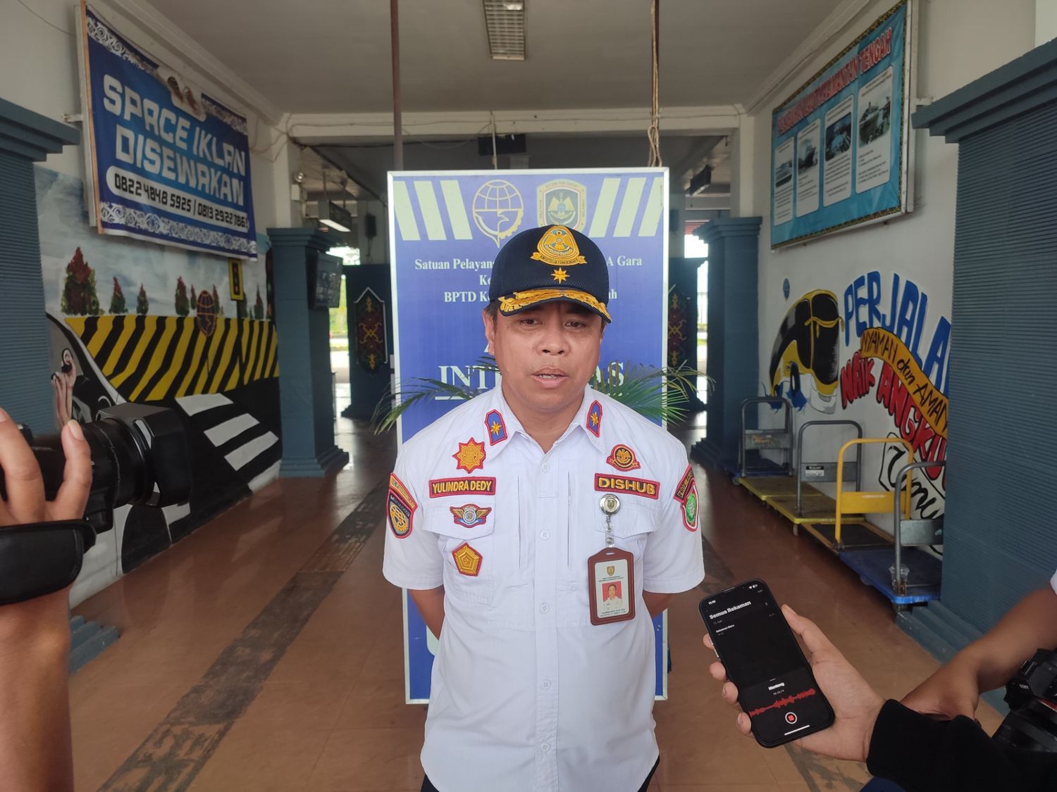Gubernur Kalteng Agustiar Sabran Lakukan Kunker ke Terminal Bus AKAP W.A Gara
