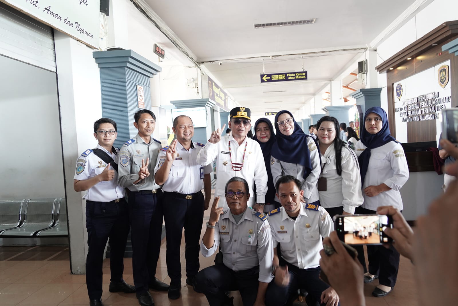 Gubernur Kalteng Agustiar Sabran Lakukan Kunker ke Terminal Bus AKAP W.A Gara