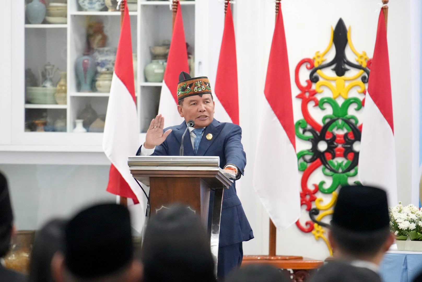 Gubernur Kalteng Agustiar Sabran, Kukuhkan Enam Pejabat Pimpinan Tinggi Pratama