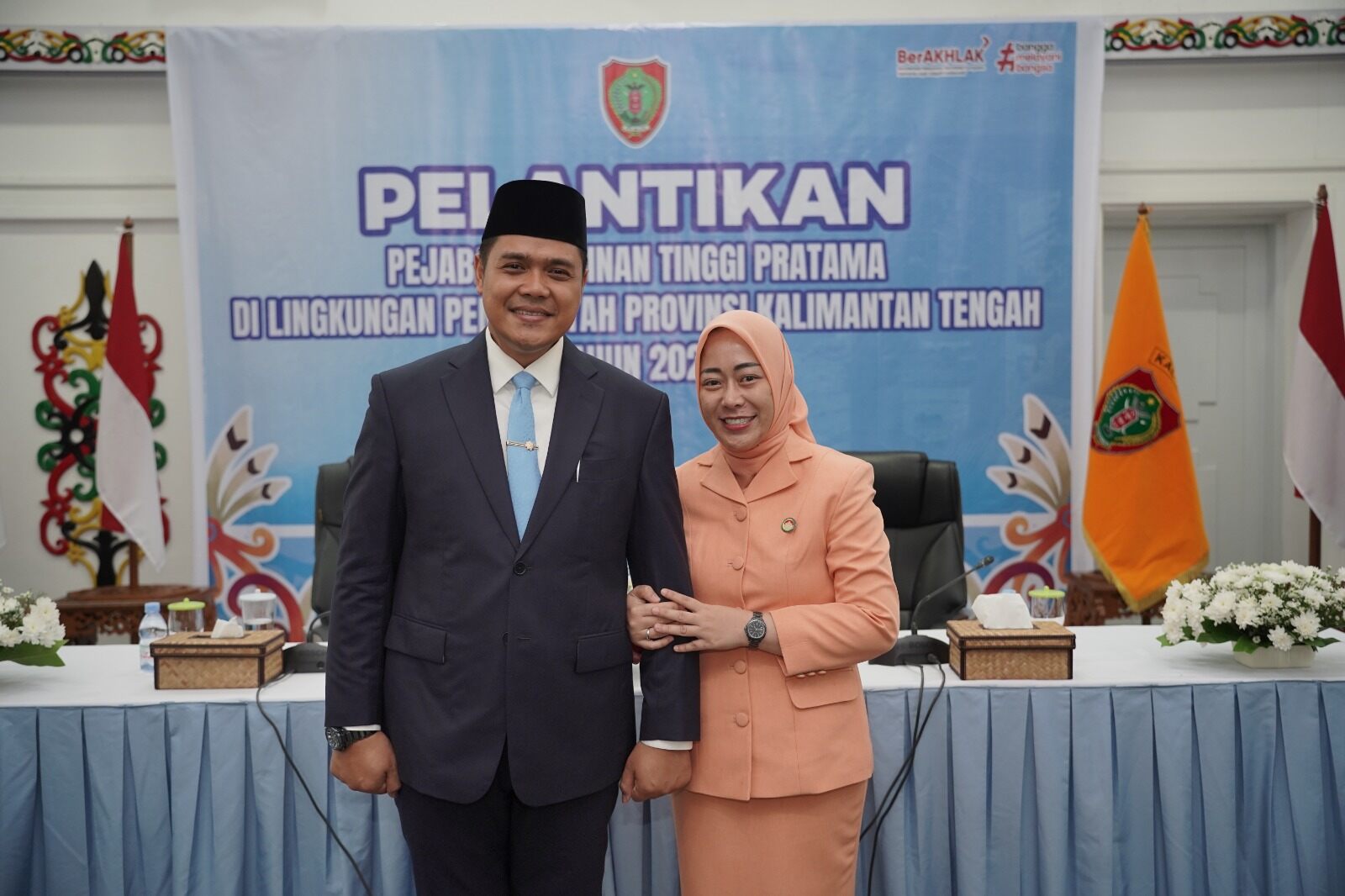 Gubernur Kalteng Agustiar Sabran, Lantik Muhammad Reza Prabowo sebagai Kadisdik Kalteng