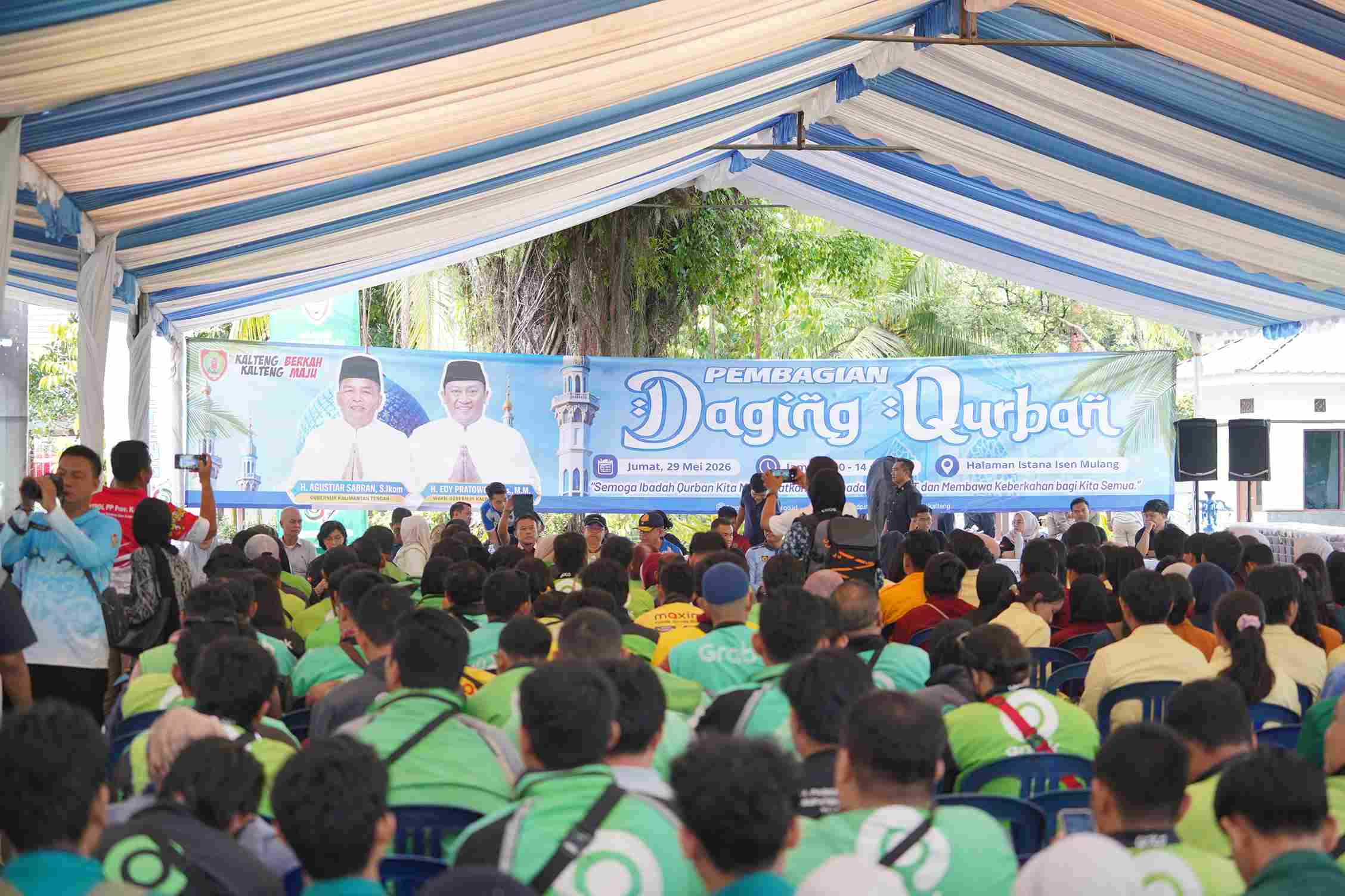 Semangat Berbagi Iduladha 1447 H, Pemprov Kalteng Bagikan Daging Kurban