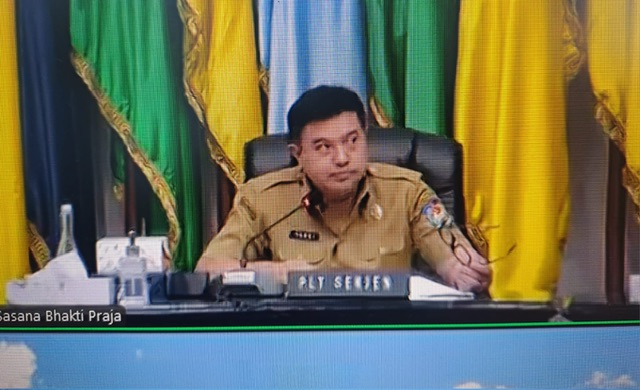 Sahli Yuas Elko : Pemprov Kalteng Terima Apresiasi dan Penghargaan Insentif Fiskal Kinerja Pengendalian Inflasi Daerah dari Pemerintah Pusat