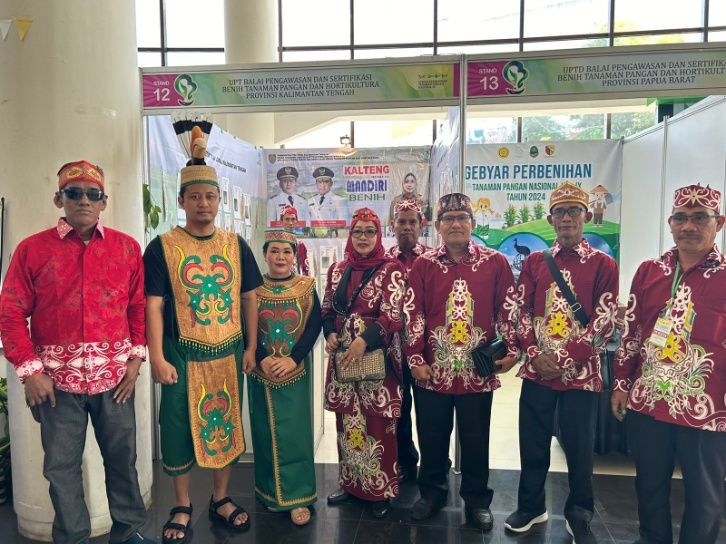 Dinas TPHP Prov. Kalteng Ikuti Even Gebyar Perbenihan Tanaman Pangan Nasional IX