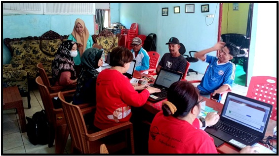 DPMPTSP Prov. Kalteng Berkolaborasi Bersama Dislutkan Prov. Kalteng Buka Layanan Perijinan On Site