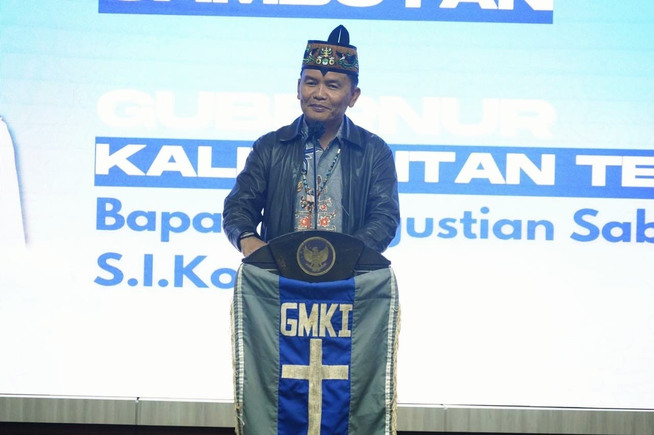Gubernur Kalteng Agustiar Sabran Hadiri Pelantikan BPC GMKI Palangka Raya Masa Bakti 2025–2027