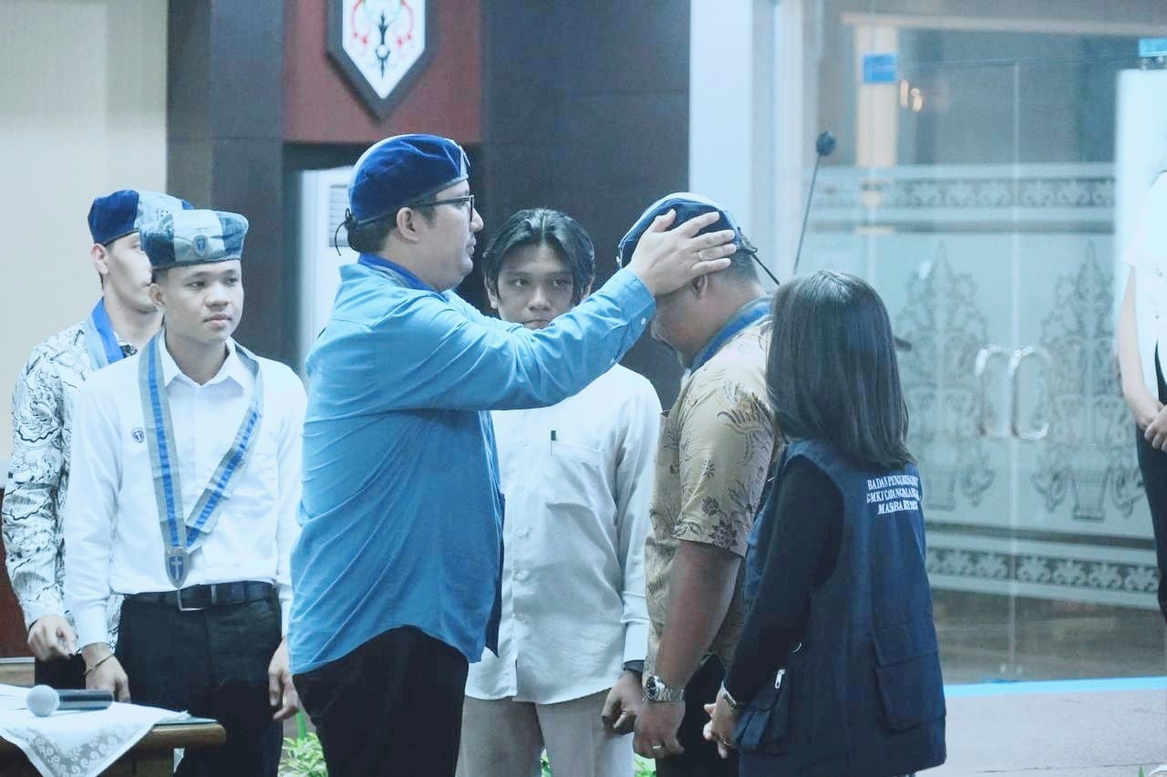 Gubernur Kalteng Agustiar Sabran Hadiri Pelantikan BPC GMKI Palangka Raya Masa Bakti 2025–2027