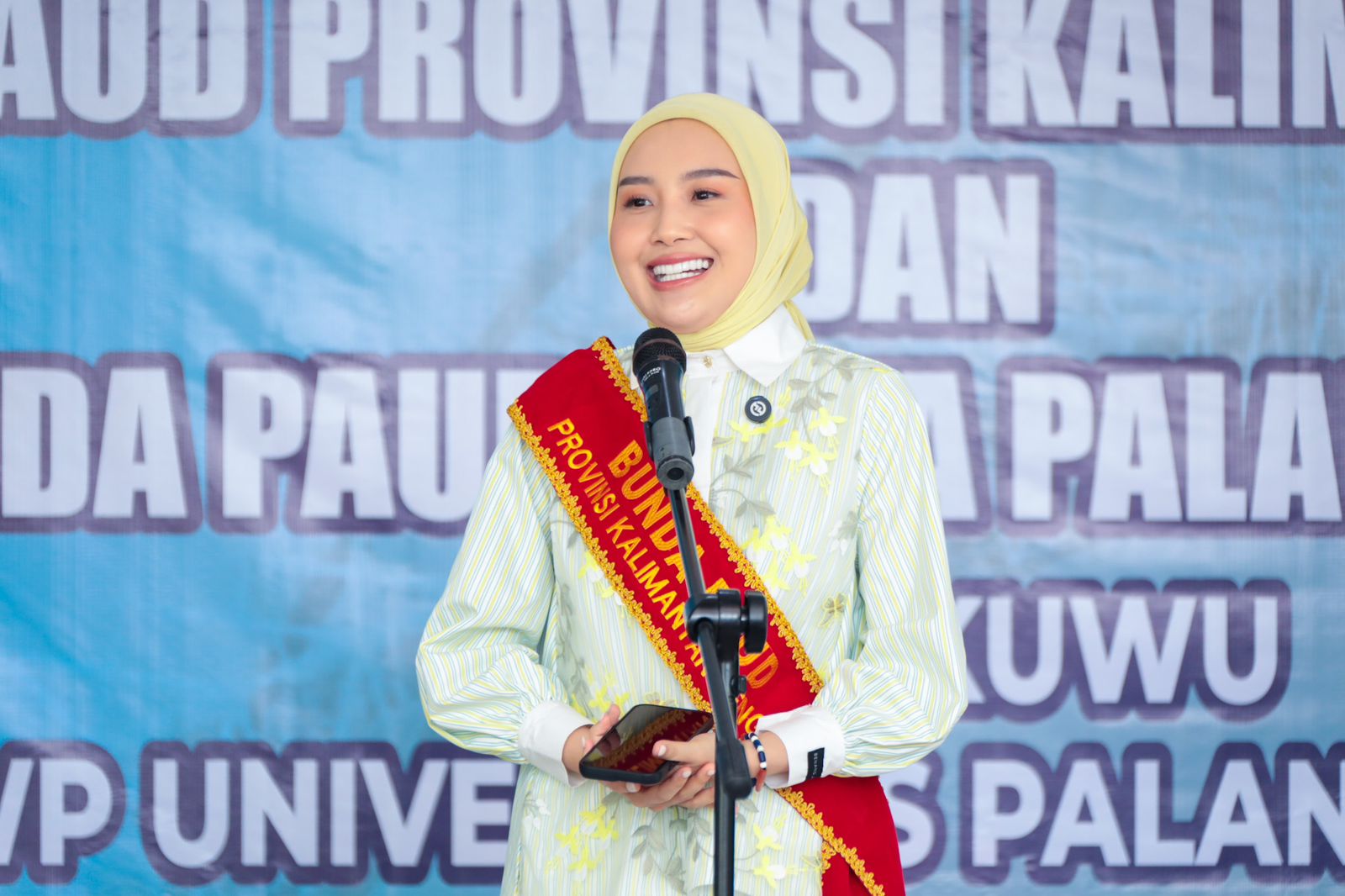 Bunda PAUD Prov. Kalteng Aisyah Thisia Agustiar Sabran Lakukan Kunjungan ke Sejumlah PAUD di Kota Palangka Raya