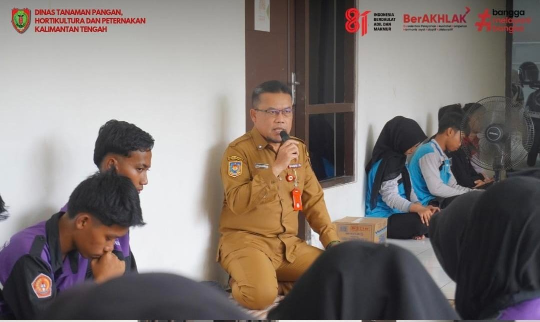 Perkuat Regenerasi Petani, Dinas TPHP Kalteng Dorong Pembelajaran dan Magang bagi Generasi Muda