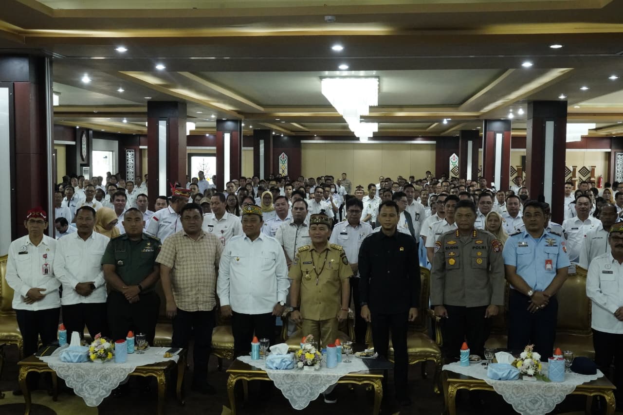 Gubernur Kalteng Agustiar Sabran Buka Rakor dan Sinkronisasi Data Desa Program Huma Betang Wilayah Timur