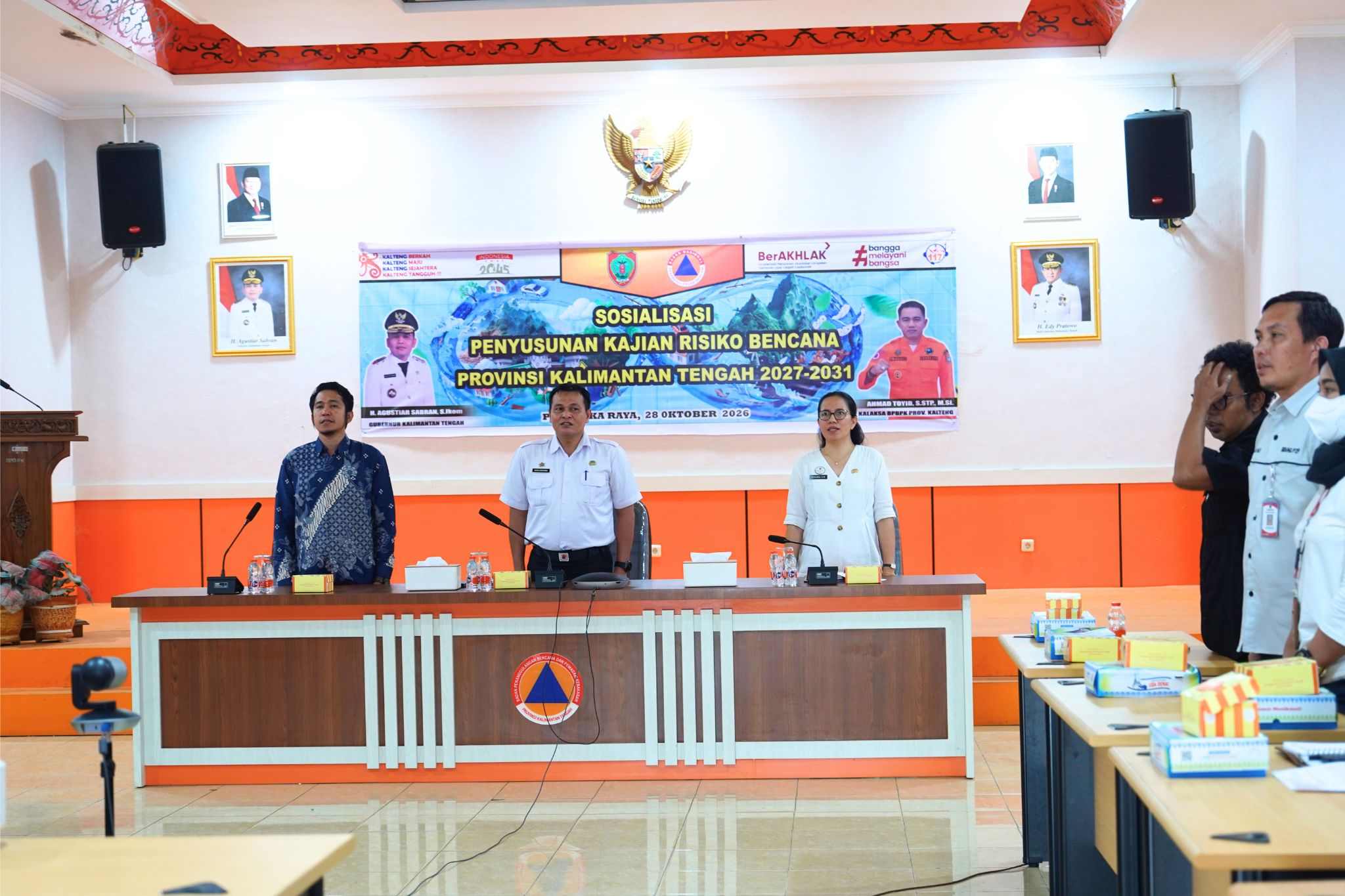 Pemprov Kalteng Matangkan Penyusunan Kajian Risiko Bencana untuk Periode 2027–2031