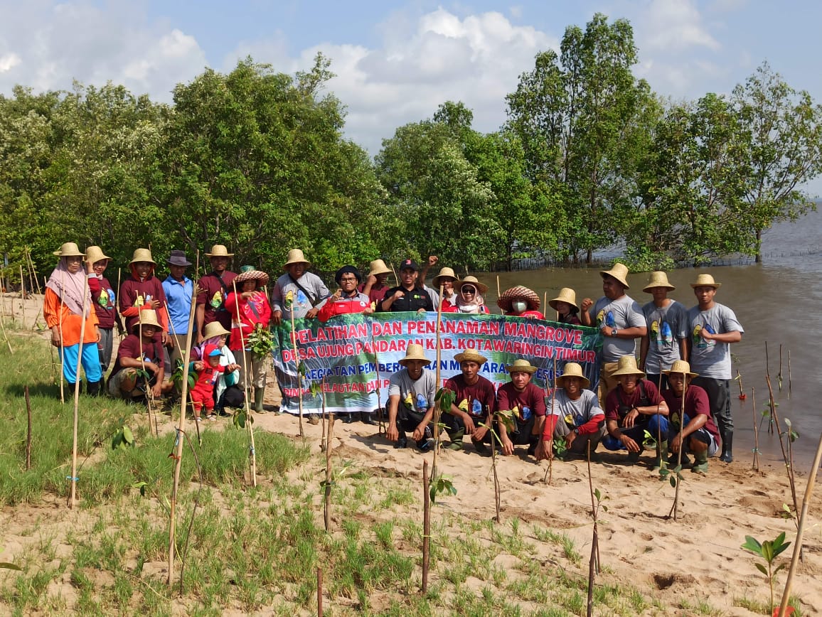 Dislutkan Prov. Kalteng Gelar Pelatihan dan Penanaman Mangrove