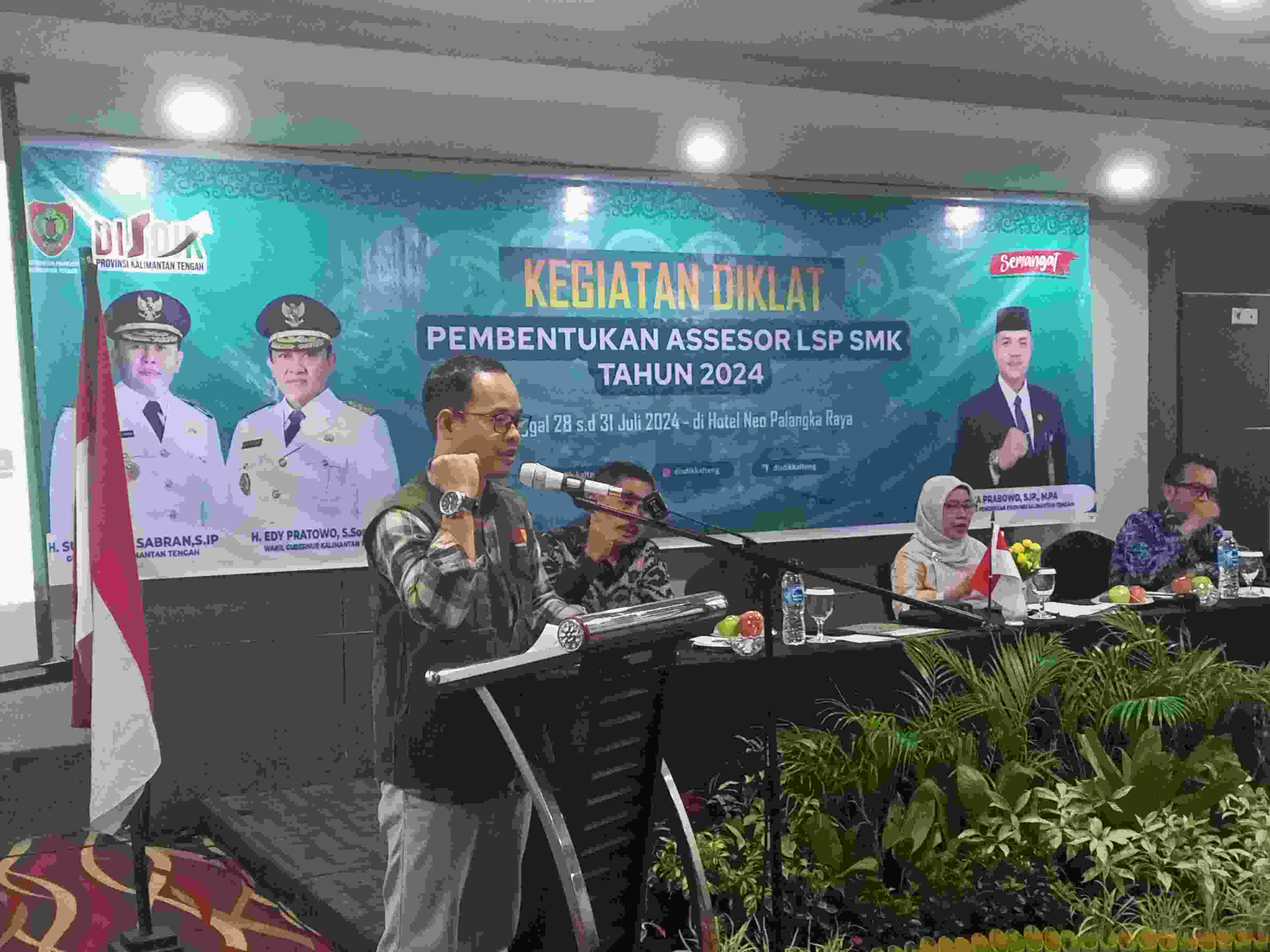 Disdik Gelar Diklat Pembentukan Asesor LSP Untuk SMK