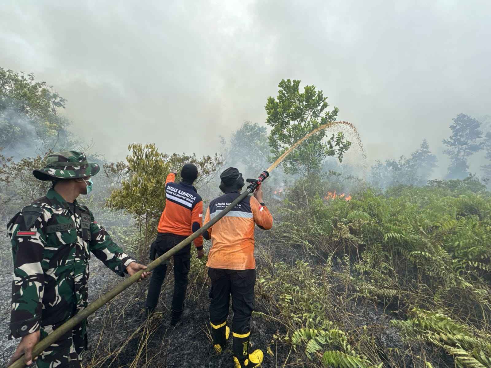 BPB-PK Kalteng Perkuat Operasi Siaga Darurat Karhutla 24 Jam