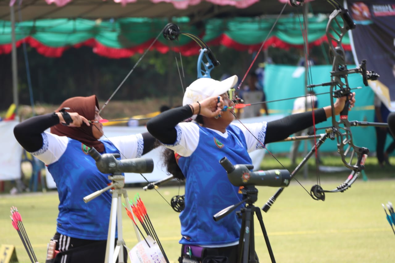 Atlet Kalteng Cabang Olaharaga Panahan Berhasil Raih Medali Emas dan Medali Perak Pada POPNAS XVI Tahun 2023