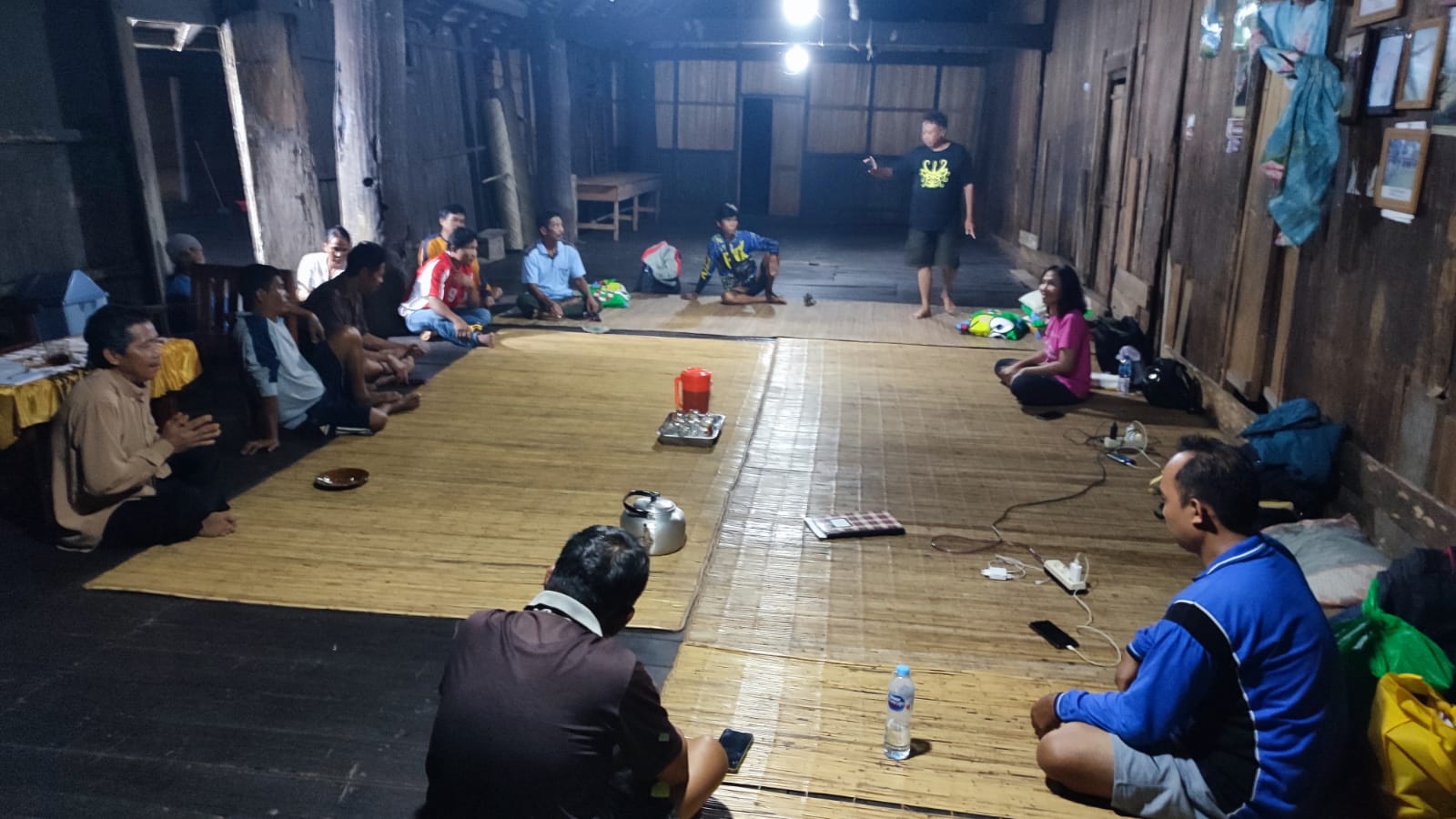 Kepala Dinas Kebudayaan dan Pariwisata Prov. Kalteng Tugaskan Tim Untuk Lakukan Validasi Data dan Verifikasi Lapangan di lokasi Betang Antang Kalang