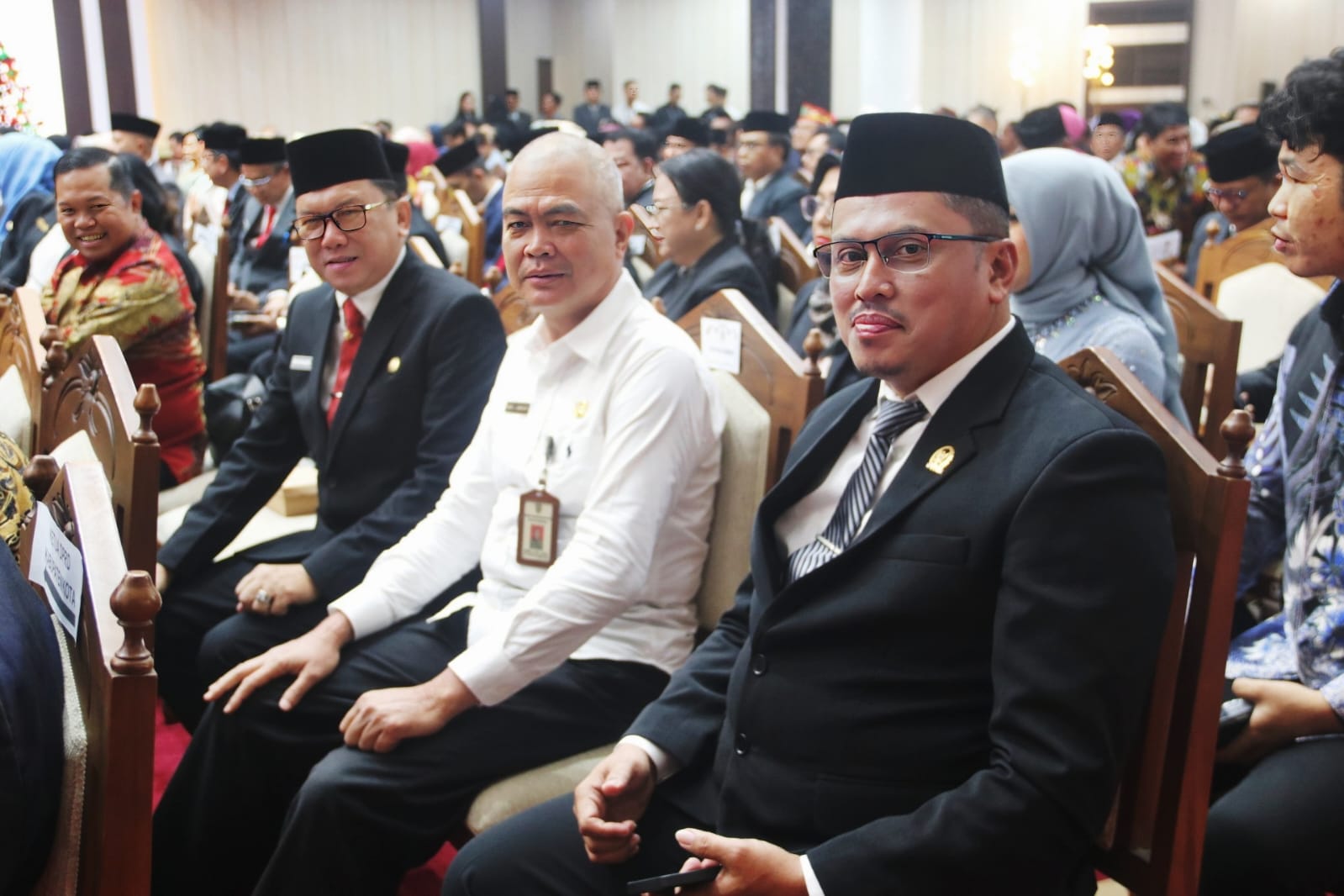 Kasatpol PP Kalteng Sampaikan Ucapan Selamat Atas Pelantikan 45 Anggota DPRD
