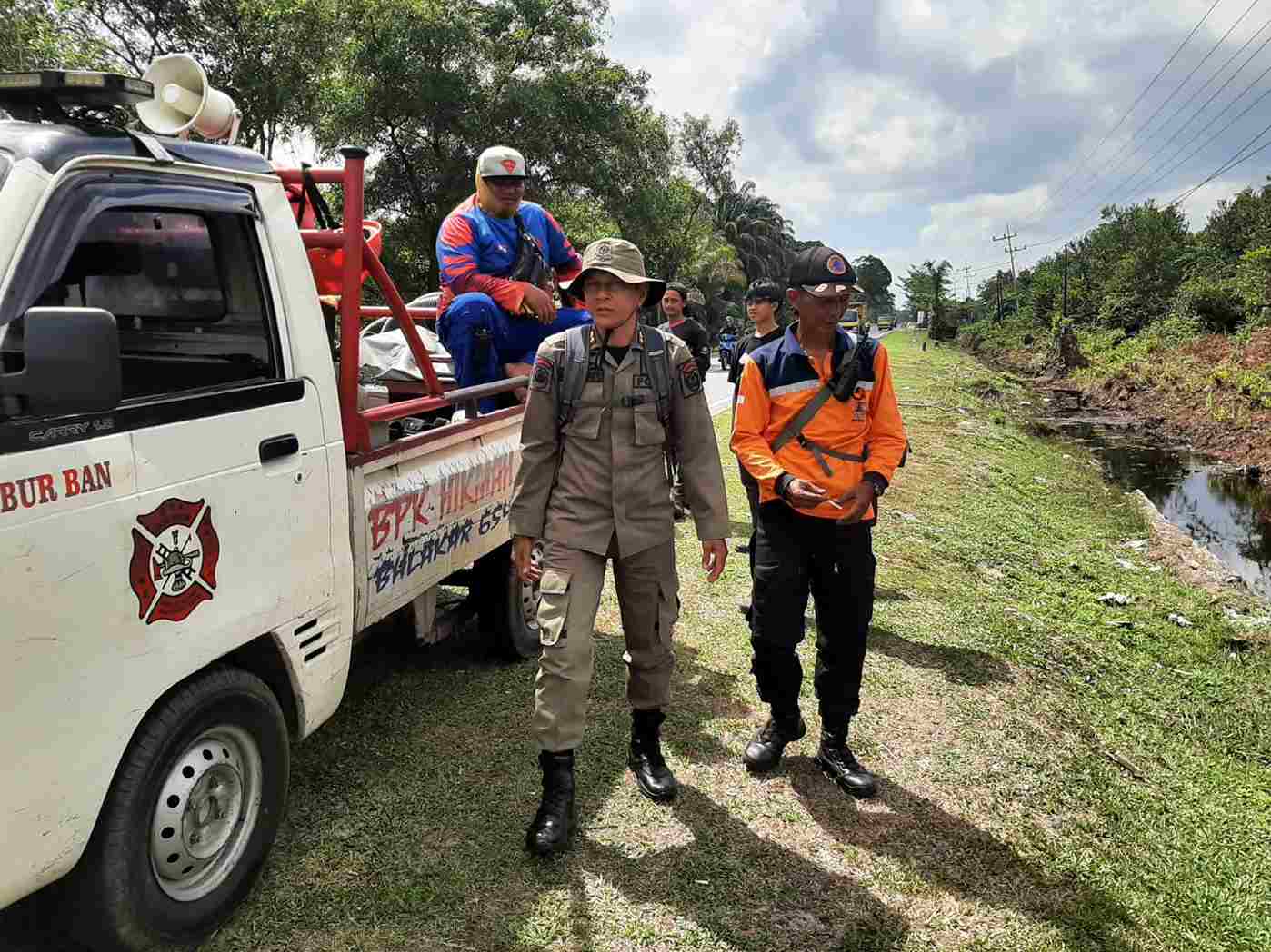 Satpol PP Kalteng dan Satgas Karhutla Terus Lakukan Patroli Dialogis