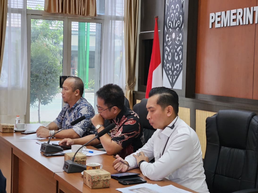 Dishub Kalteng Adakan Rapat Pembahasan Upaya Peningkatan Koordinasi dan Sinergi
