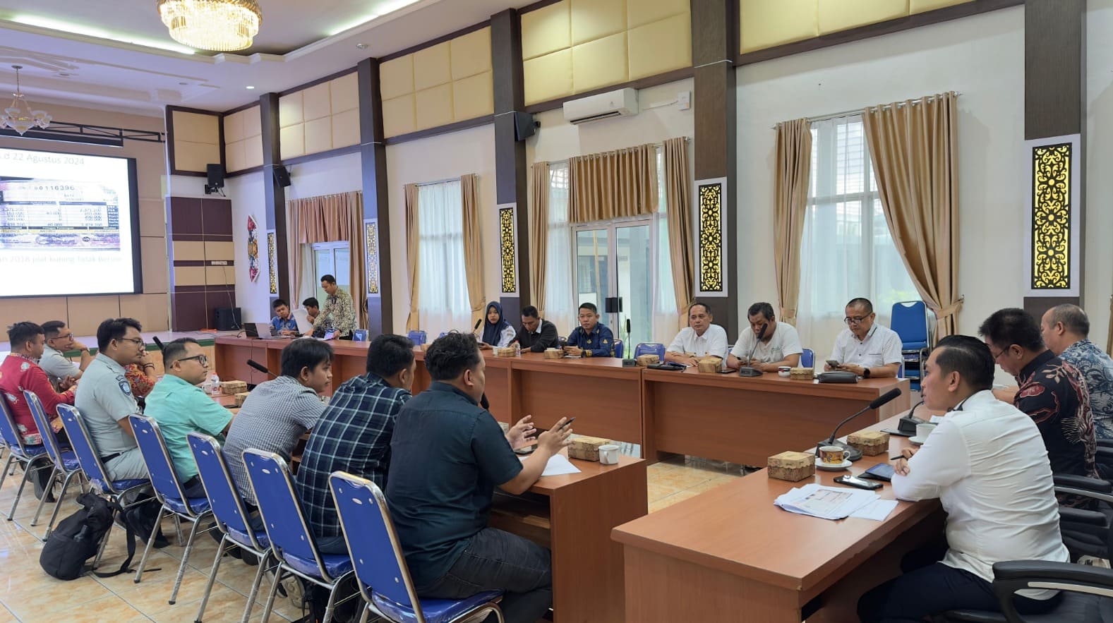 Dishub Kalteng Adakan Rapat Pembahasan Upaya Peningkatan Koordinasi dan Sinergi