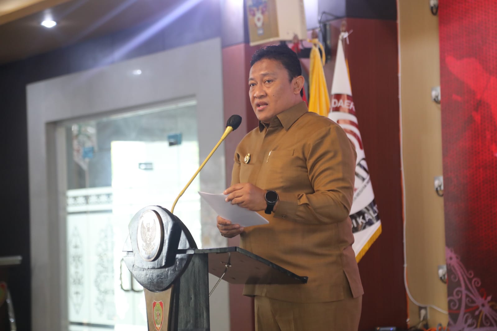 Wagub Kalteng Edy Pratowo Buka Literasi Media Tahun 2023