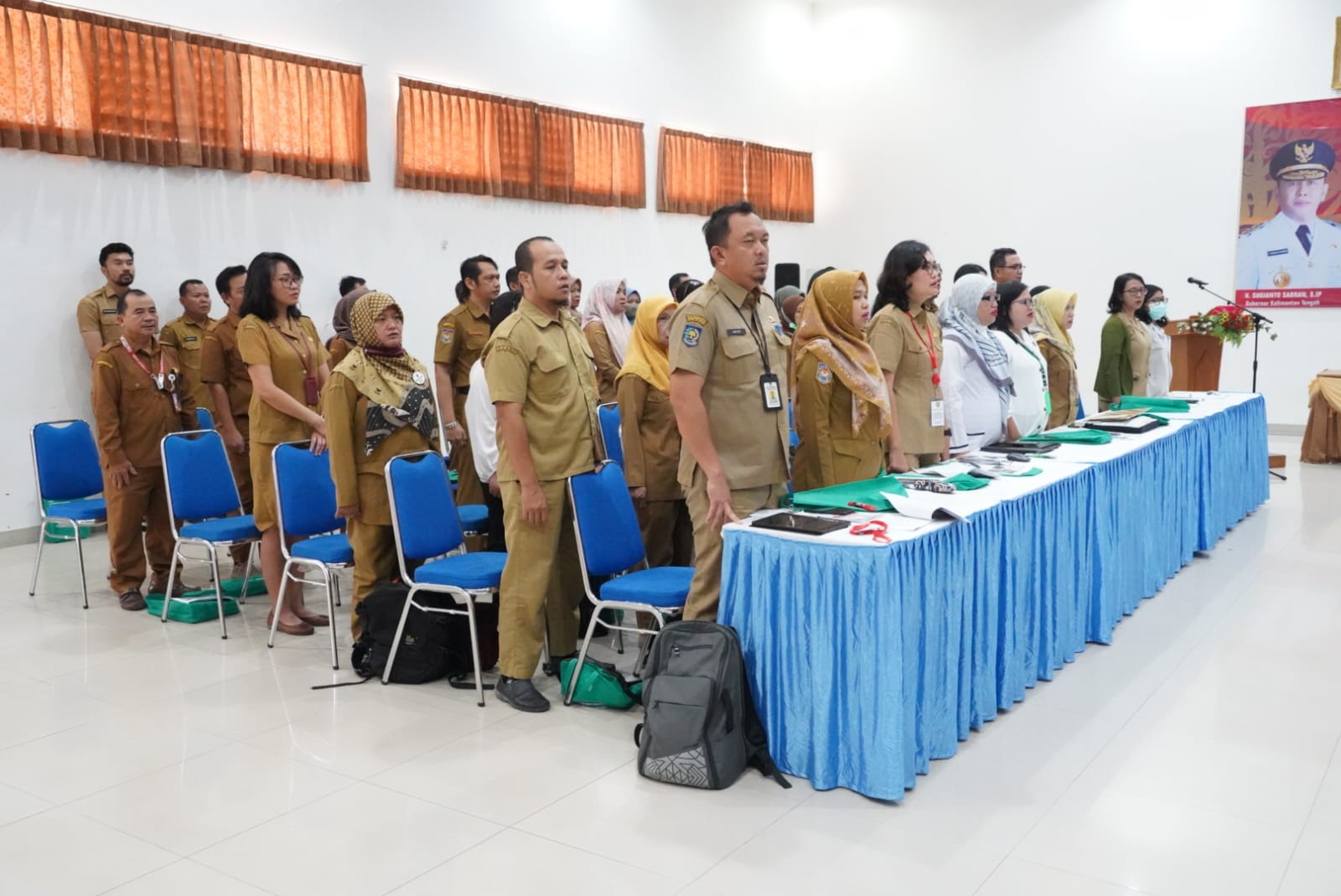 Kepala BKD Prov. Kalteng Buka Sosialisasi Tata Cara Penyusunan Perencanaan Kinerja dan Penilaian Kinerja Pegawai