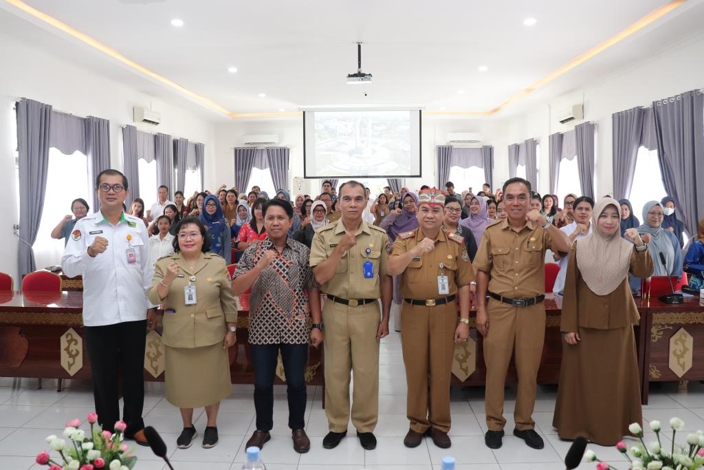 Dispursip Kalteng Gelar Workshop Akreditasi Perpustakaan