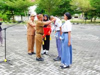 Badan Kesbangpol Prov. Kalteng Laksanakan Tantingan dan Pembukaan Pemusatan Pendidikan dan Pelatihan Calon Paskibraka