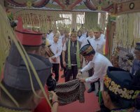 Gubernur Kalteng Agustiar Sabran Sambut Kedatangan Menteri Hukum RI Andi Agtas